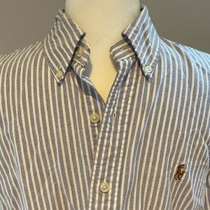 Ralph Lauren men’s striped oxford button down